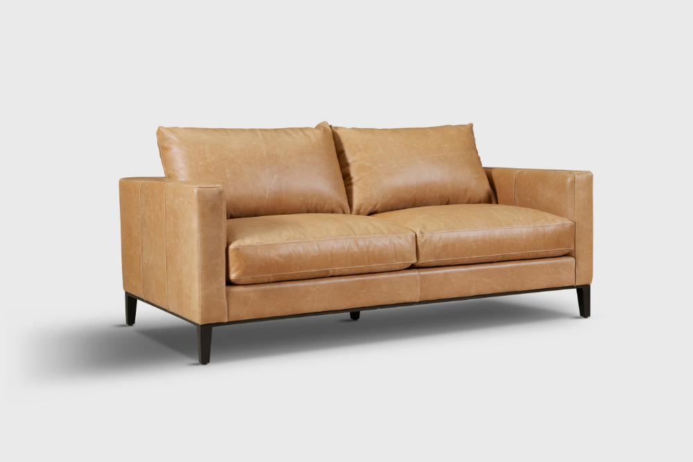 Matteo Semi Aniline Leather Sofa Shop Now at HB Co Rockhampton